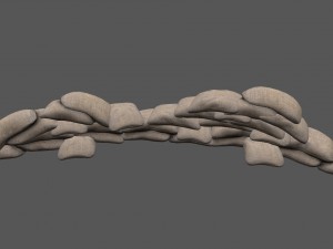 sandbag 3D 模型
