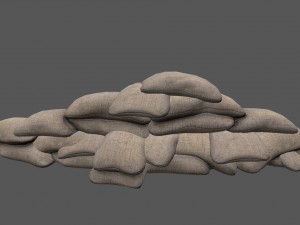 sandbag 3D 模型