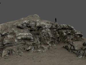 rocce della scogliera Modello 3D