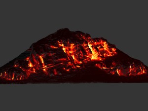 lava rocks Modelo 3D