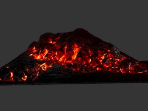 lava rocks Modelo 3D