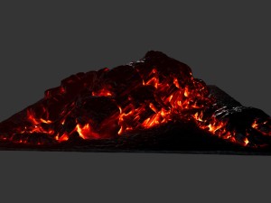 lava rocks Modelo 3D
