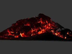 lava rocks 3D Model