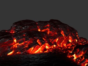 lava rocks Modelo 3D