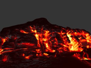 lava rocks Modelo 3D