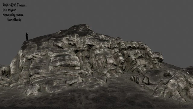 rocks 3D Model .c4d .max .obj .3ds .fbx .stl .blend