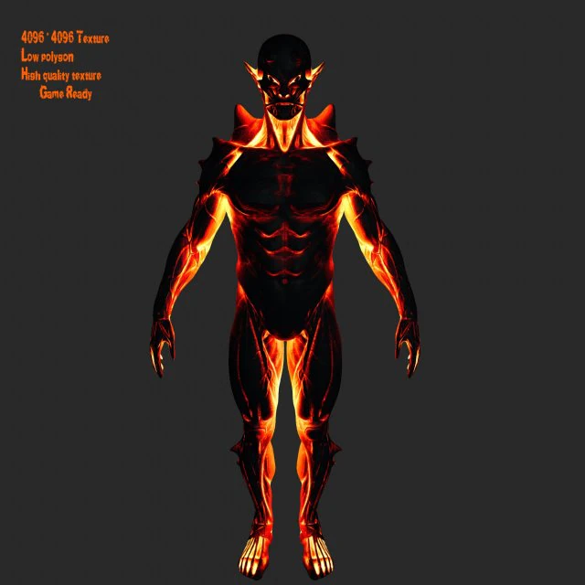 lava monsters 3D Model .c4d .max .obj .3ds .fbx .stl .blend 