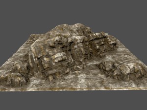 desert rock 3D Model
