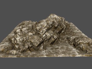 desert rock 3D Model
