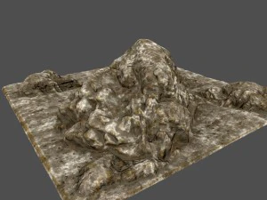 desert rock 3D Model