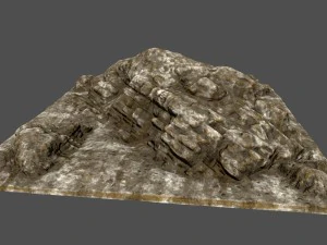 desert rock 3D Model