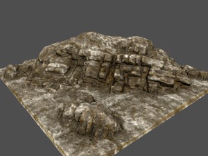 desert rock 3D Model