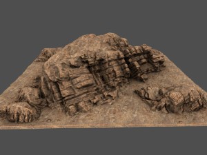 desert rocks 3D Model