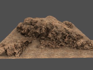 desert rocks 3D Model