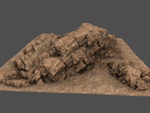 desert rocks 3D Model