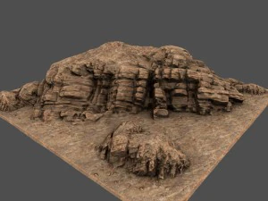desert rocks 3D Model