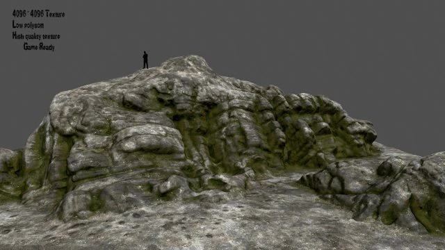 rocks 3D Model .c4d .max .obj .3ds .fbx .stl .blend 