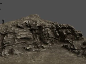 desert rocks 3D Model