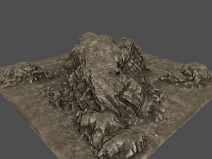 desert rocks 3D Model