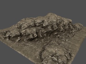 desert rocks 3D Model