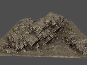 desert rocks 3D Model