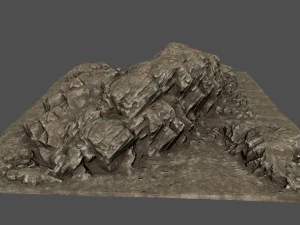 desert rocks 3D Model