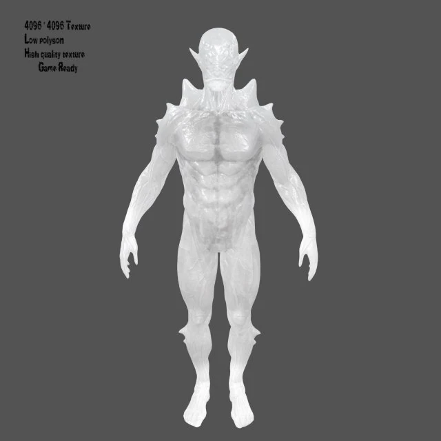 ice monsters 3D Model .c4d .max .obj .3ds .fbx .stl .blend 