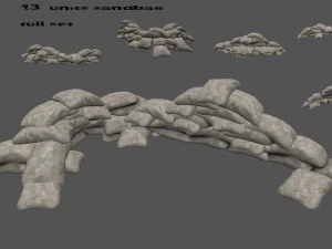 Sandsack 3D Modell