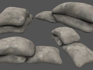 sandbag 3D Model