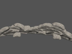 sandbag 3D Модель