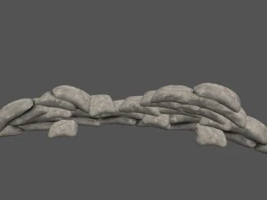 sandbag 3D Model