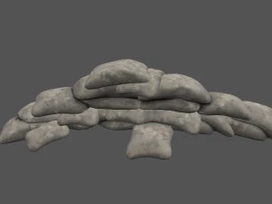 sandbag 3D Model