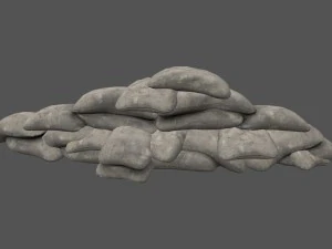 sandbag 3D Model