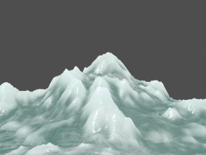 iceberg 3D मॉडल