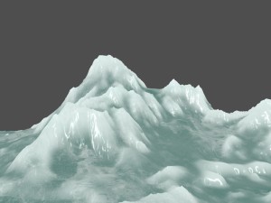 iceberg 3D 模型