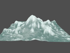 iceberg 3D 模型