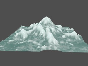 iceberg 3D 模型