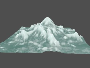 iceberg 3D Model