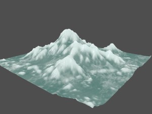 iceberg 3D 模型