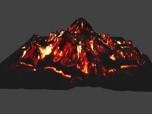 volcano Modelo 3D