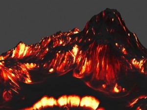 volcano Modelo 3D