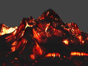 volcano Modelo 3D
