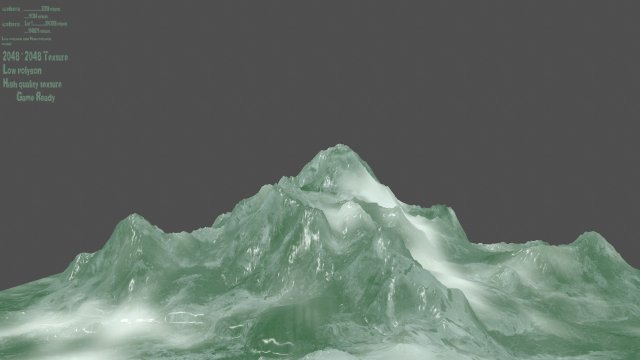 iceberg 3Dモデル .c4d .max .obj .3ds .fbx .stl .blend 