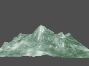 iceberg 3Dモデル
