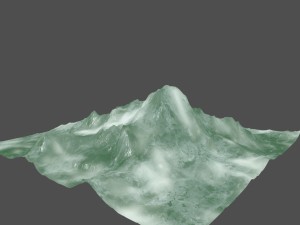 iceberg 3Dモデル