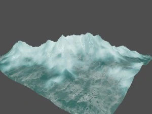 iceberg 3D Model