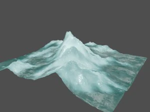 iceberg 3D Model
