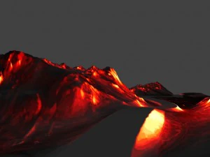 volcano 3D Model