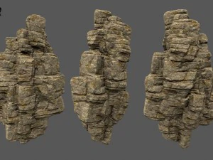 desert rocks 3D Model