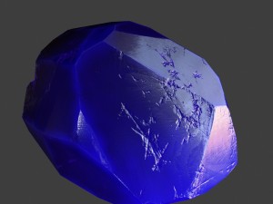crystal 3D-Modell